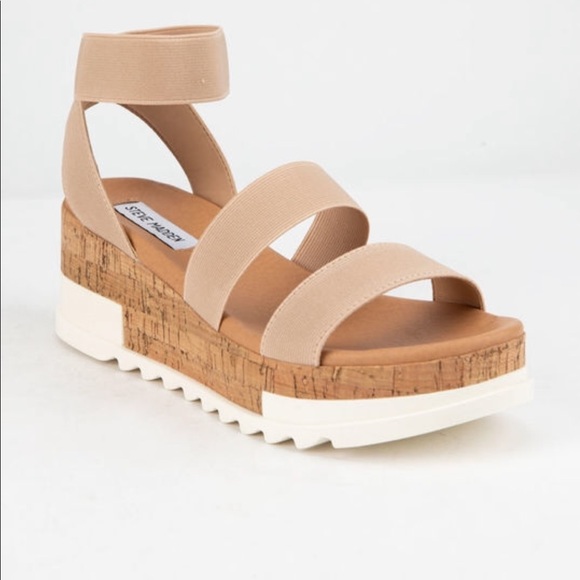 Shoes - Steve Madden Bandi wedge platform sandals